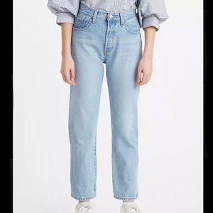 Levi's Premium 501 Original Cropped Jeans